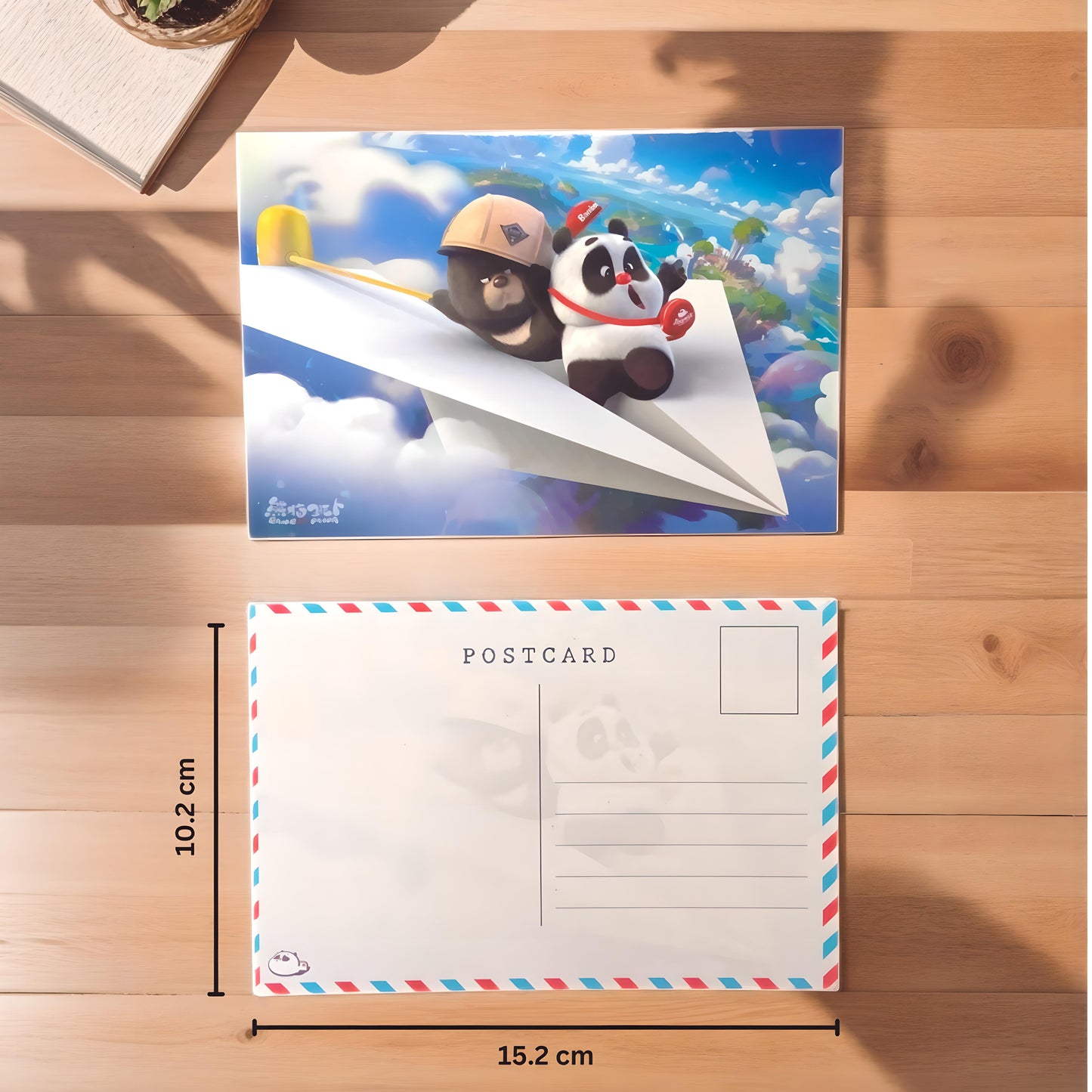 Official Bamboo Panda Cute Postcards | 10 Cards 1 Pack