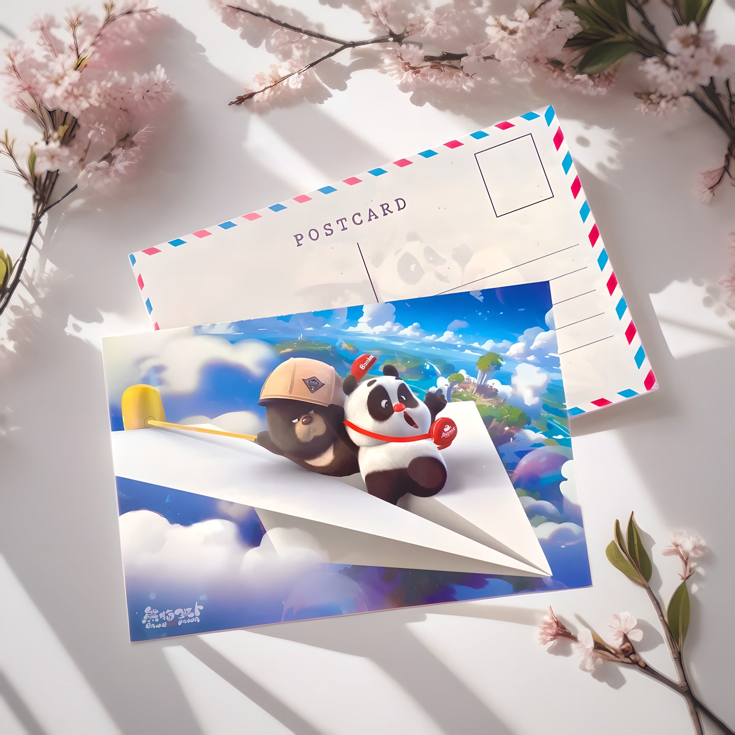 Official Bamboo Panda Cute Postcards | 10 Cards 1 Pack