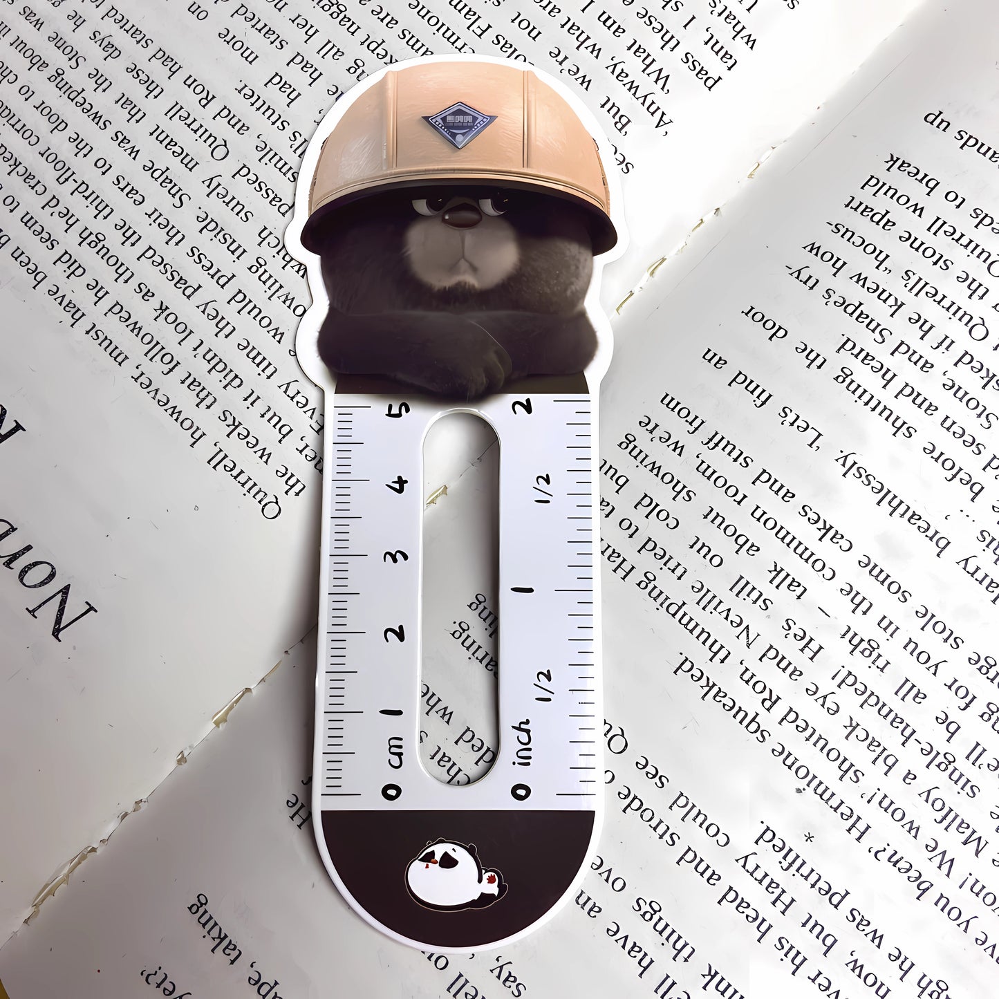 Official Bamboo Panda & Dundun Bear Bookmarks | Ruler Reading Bookmarks