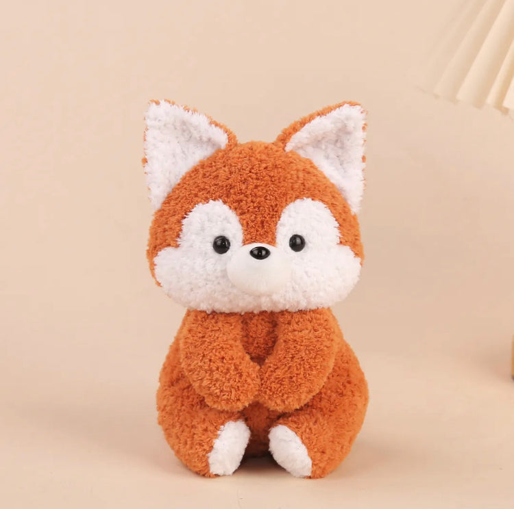 PlushyFriends Plush Toy Clips — Elephant, Piggy, Penguin, Koala, Sheep & Fox (11cm)