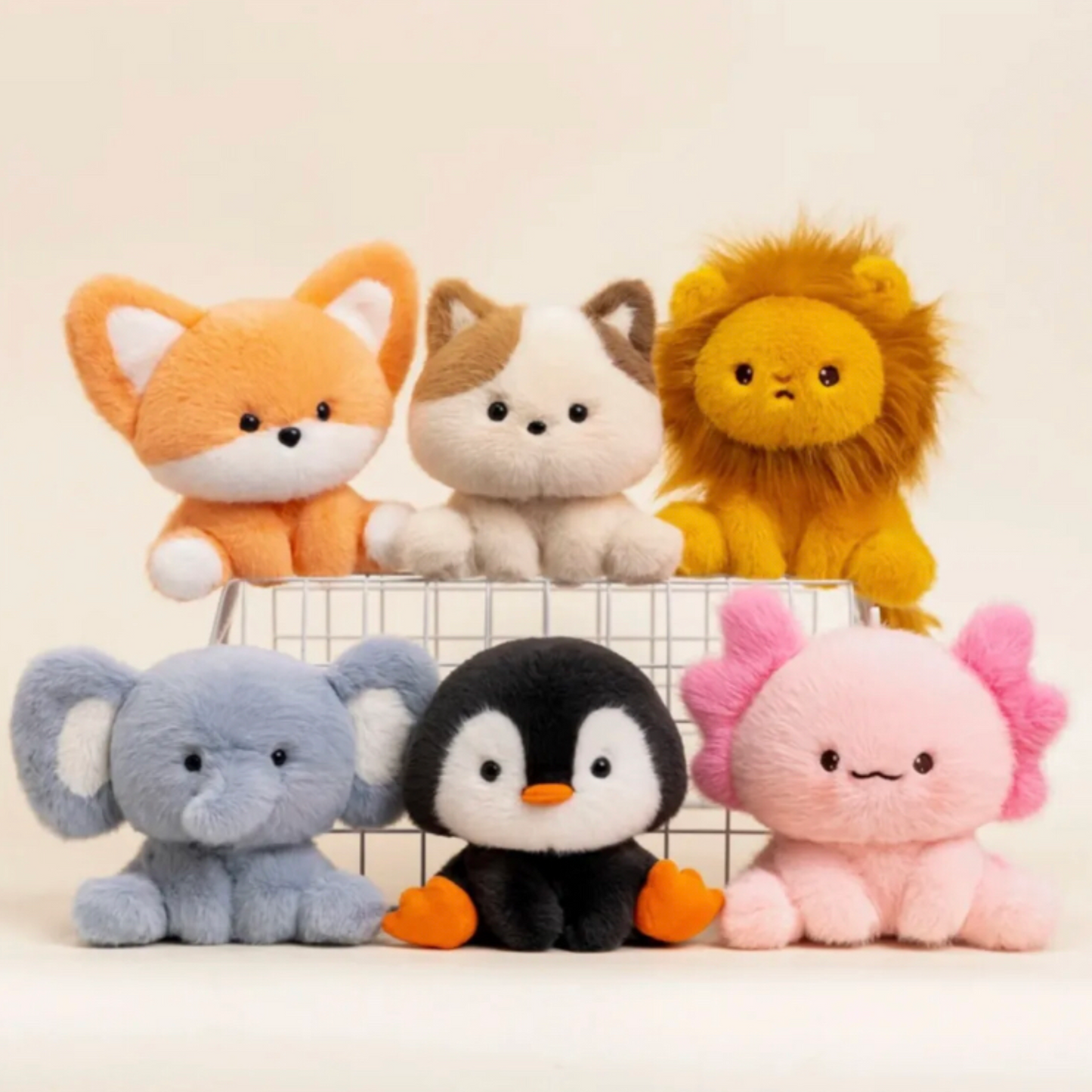 PlushyFriends Adorable desk companions plush toys - Nine Styles