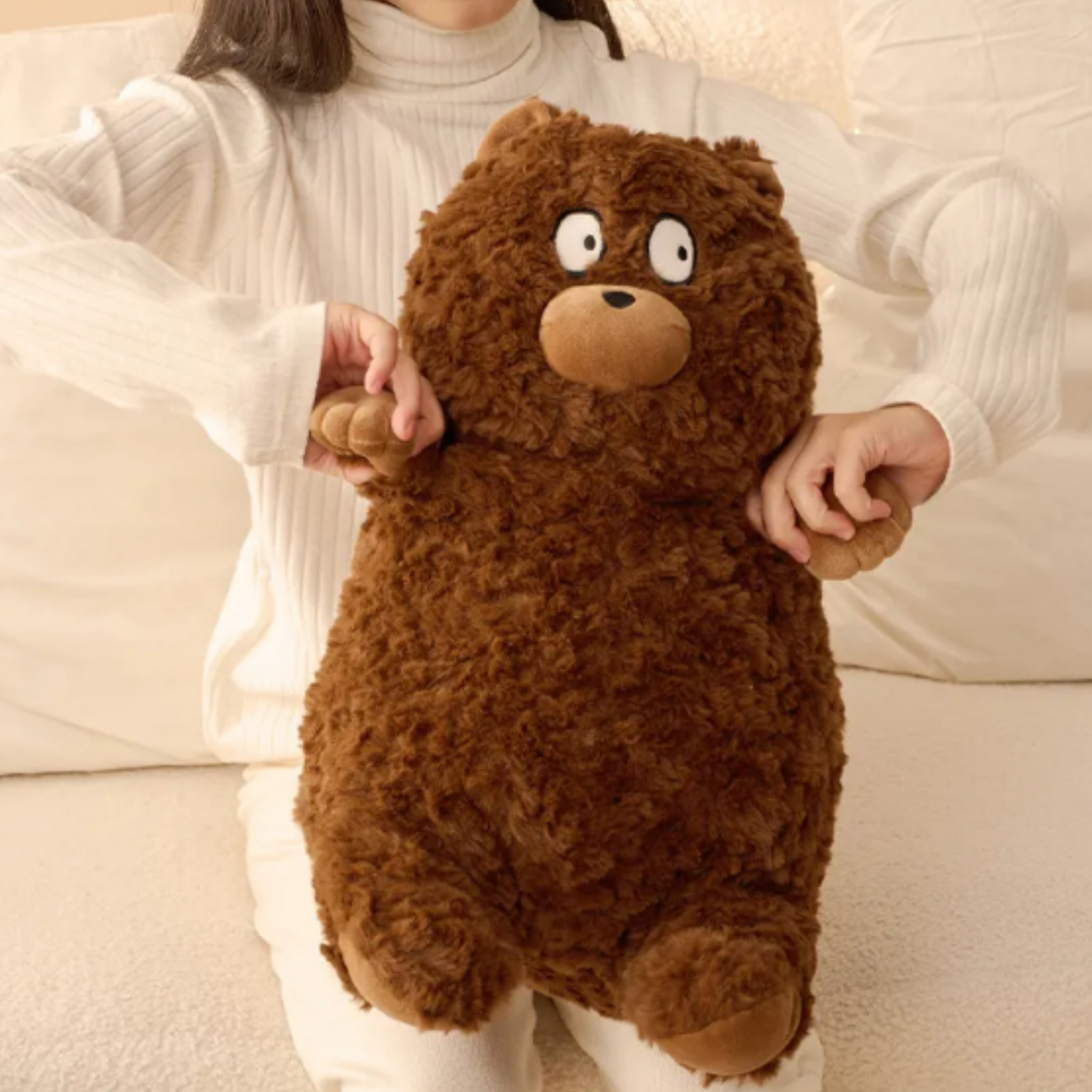 PlushyFriends Silly Bear Plush Toy