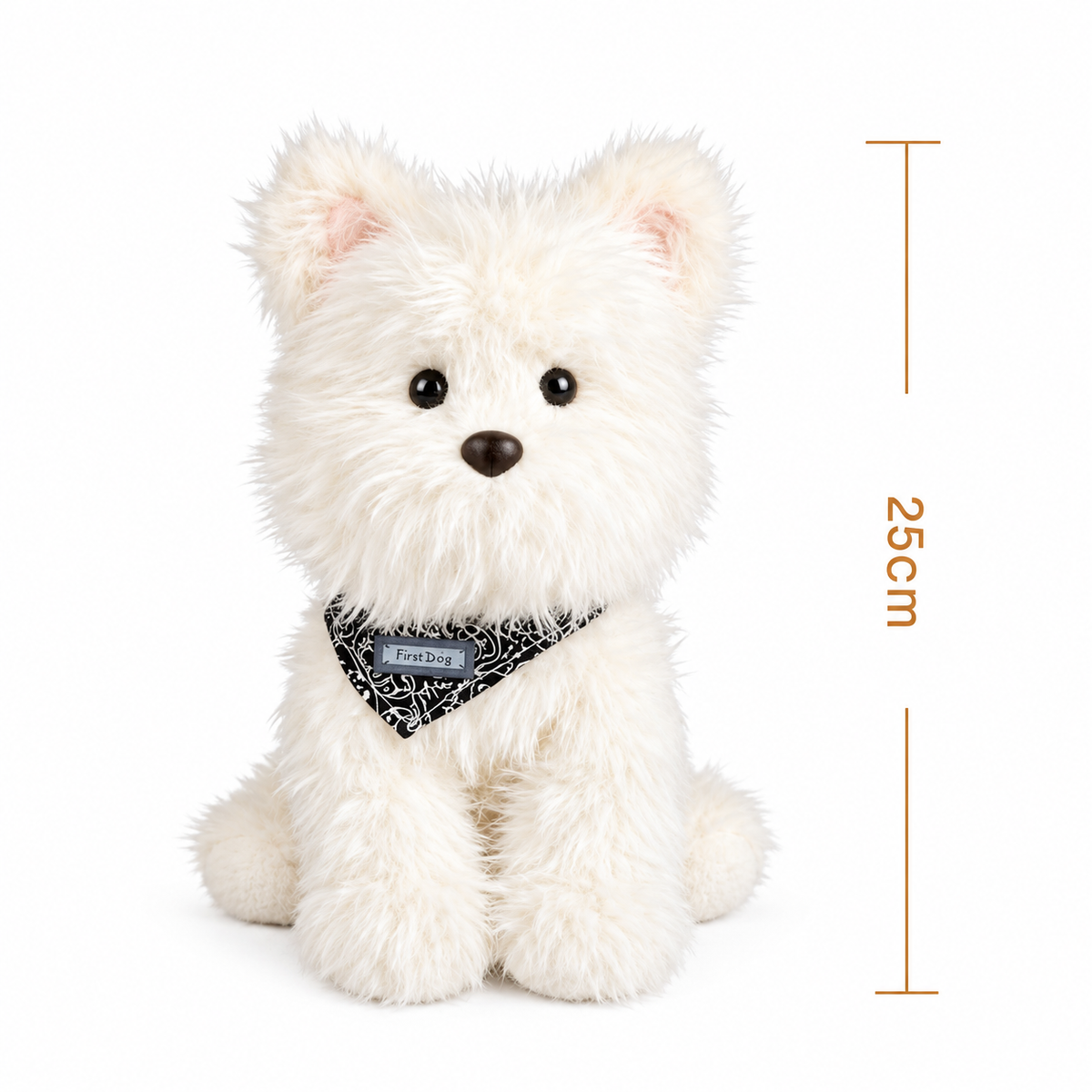 PlushyFriends Westie Plush Toy -25 cm