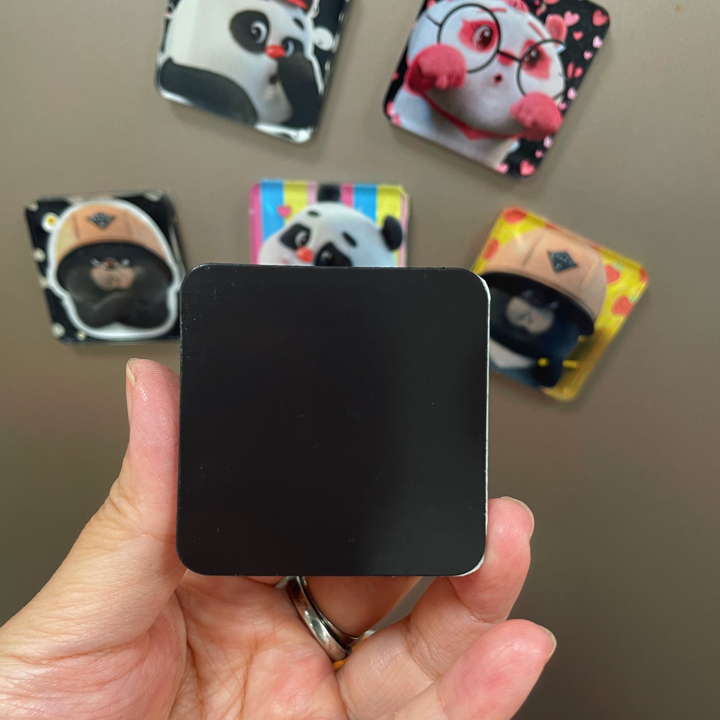 PandaYeet Official Bamboo Panda & Dundun Bear Fridge Magnets | 6 styles