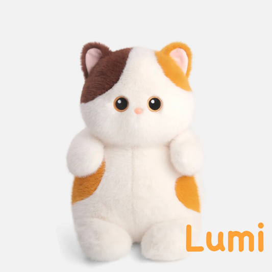PlushyFriends Kawaii Cat Plushies  - Lumi 35CM