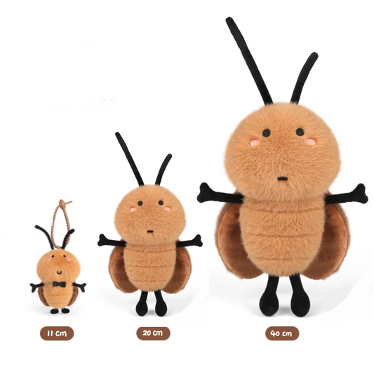 PlushyFriends Cuddly Funny Roach Plush 11CM 20CM 40CM