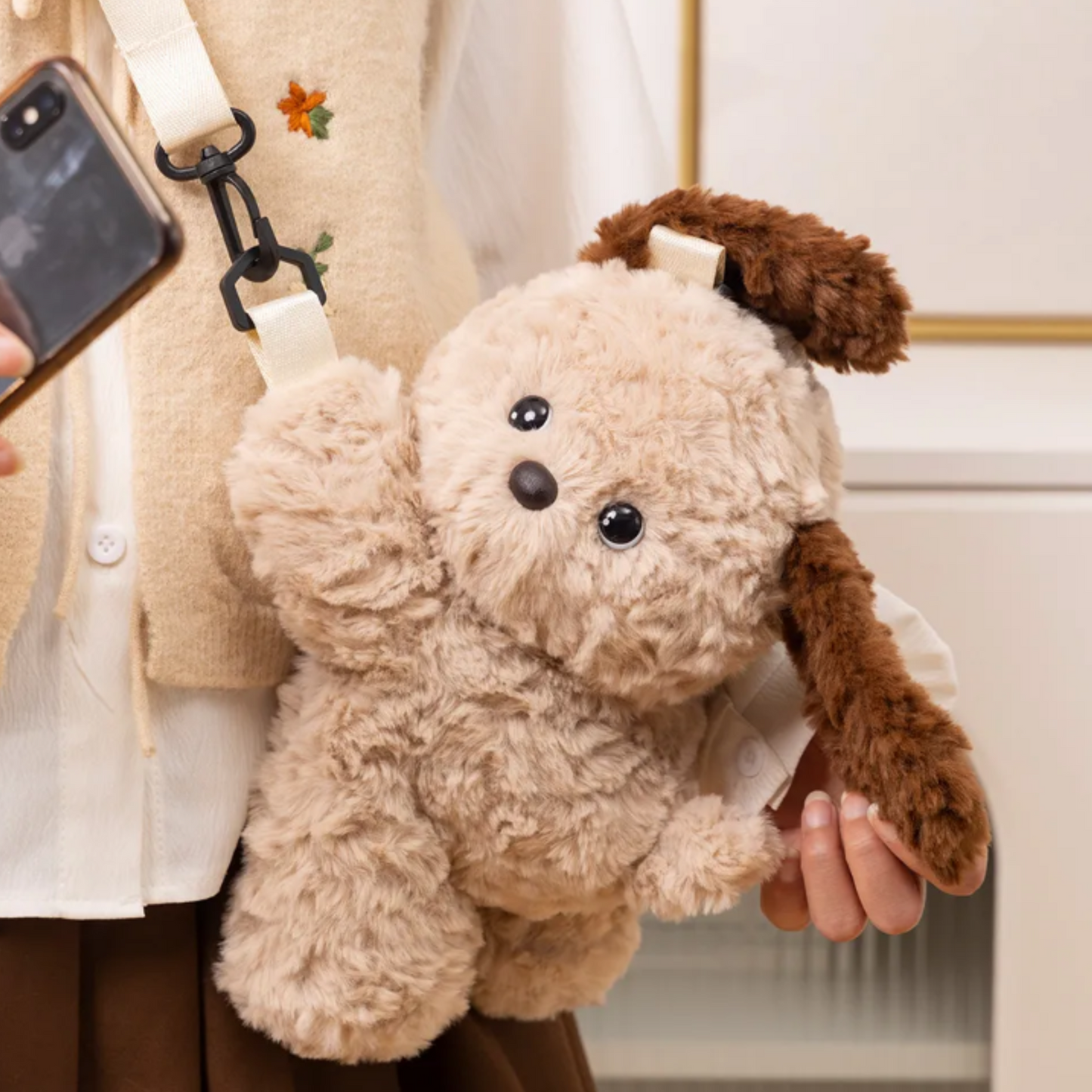 PlushyFriends Puppy Backpack