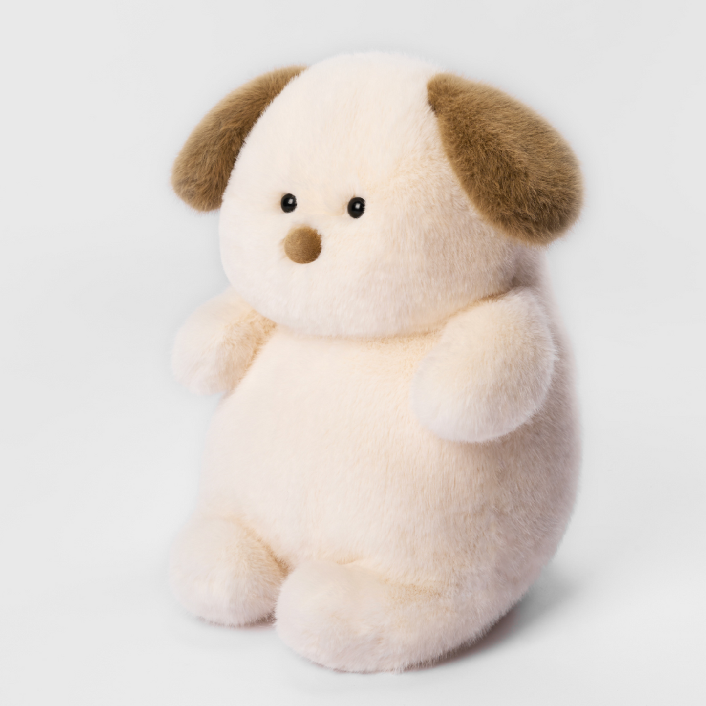 PlushyFriends White Puppy Plush Toy – 40cm