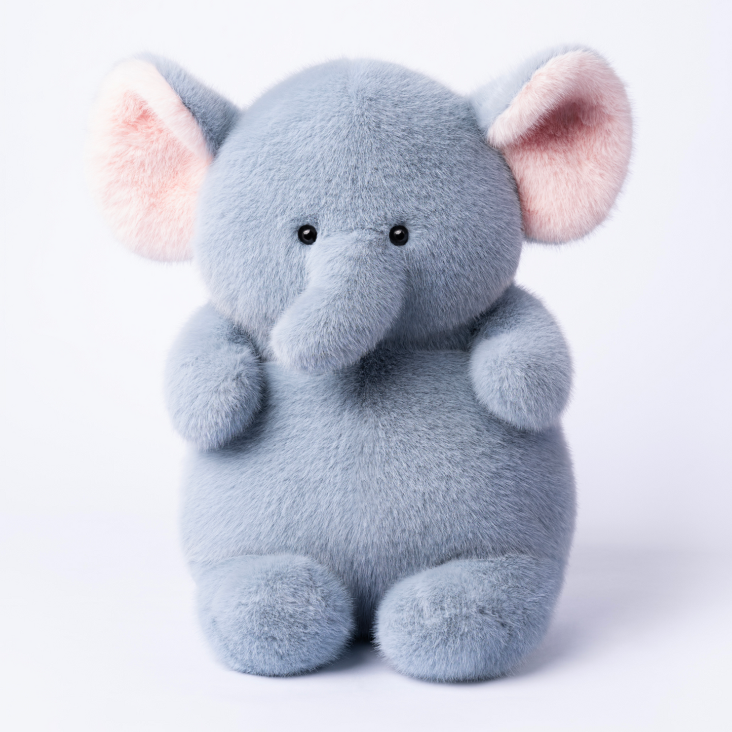 PlushyFriends Blue Elephant Plush Toy – 40cm