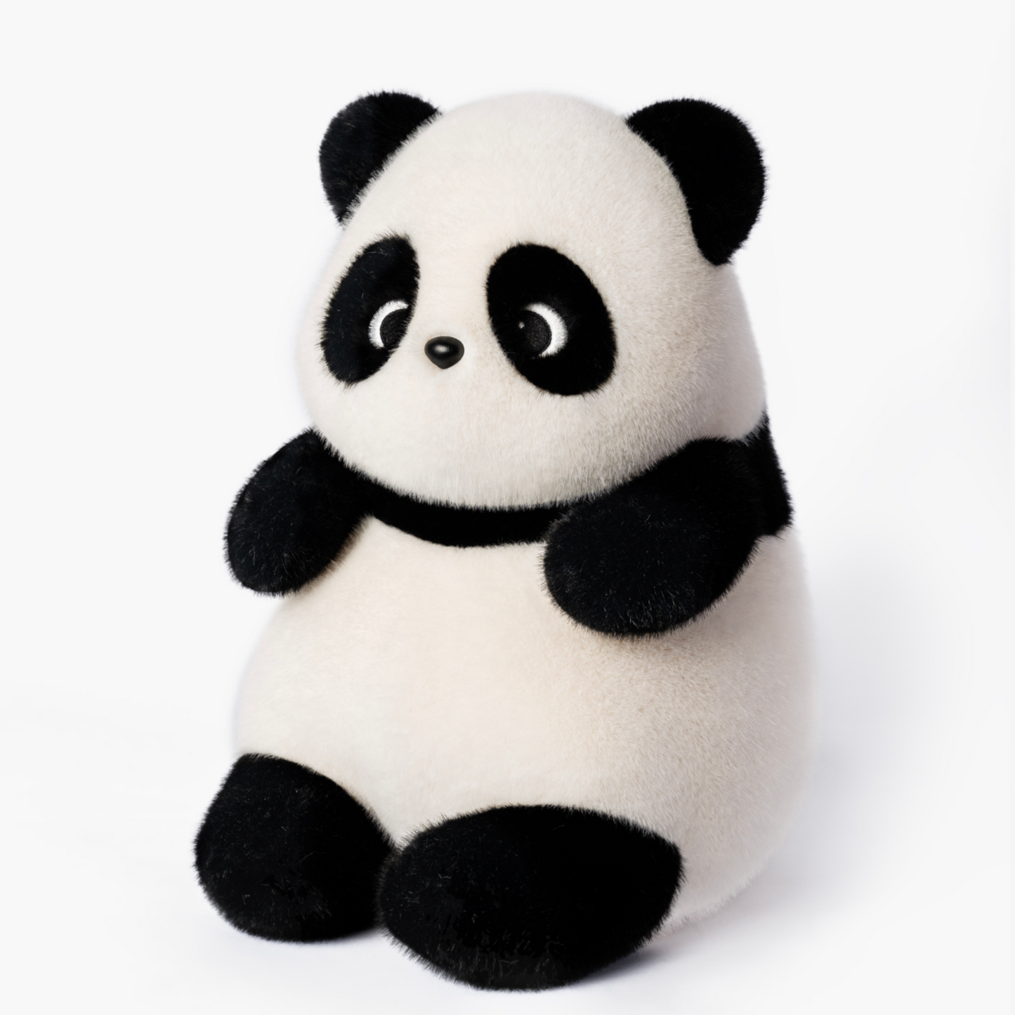 PlushyFriends Panda Plush Toy – 40cm