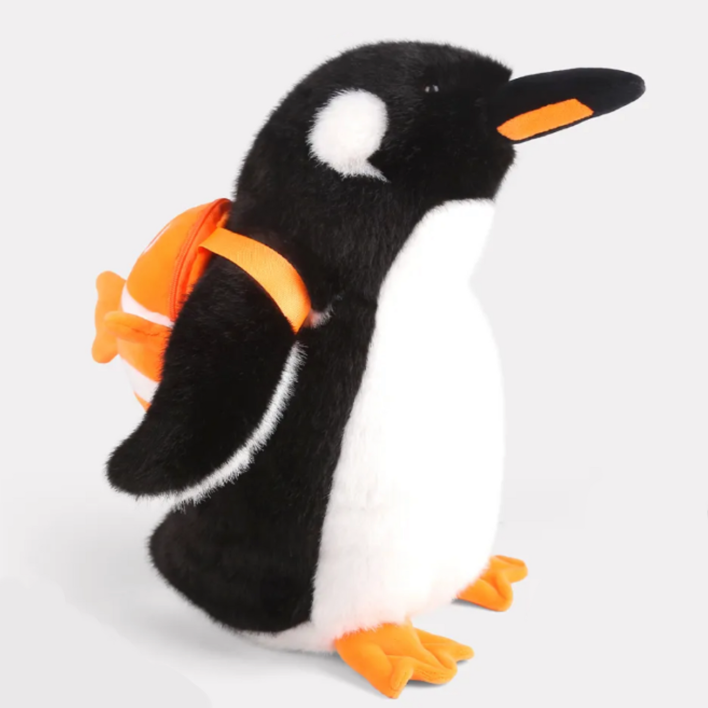 PlushyFriends Backpack Penguin Plush Toy – 35cm