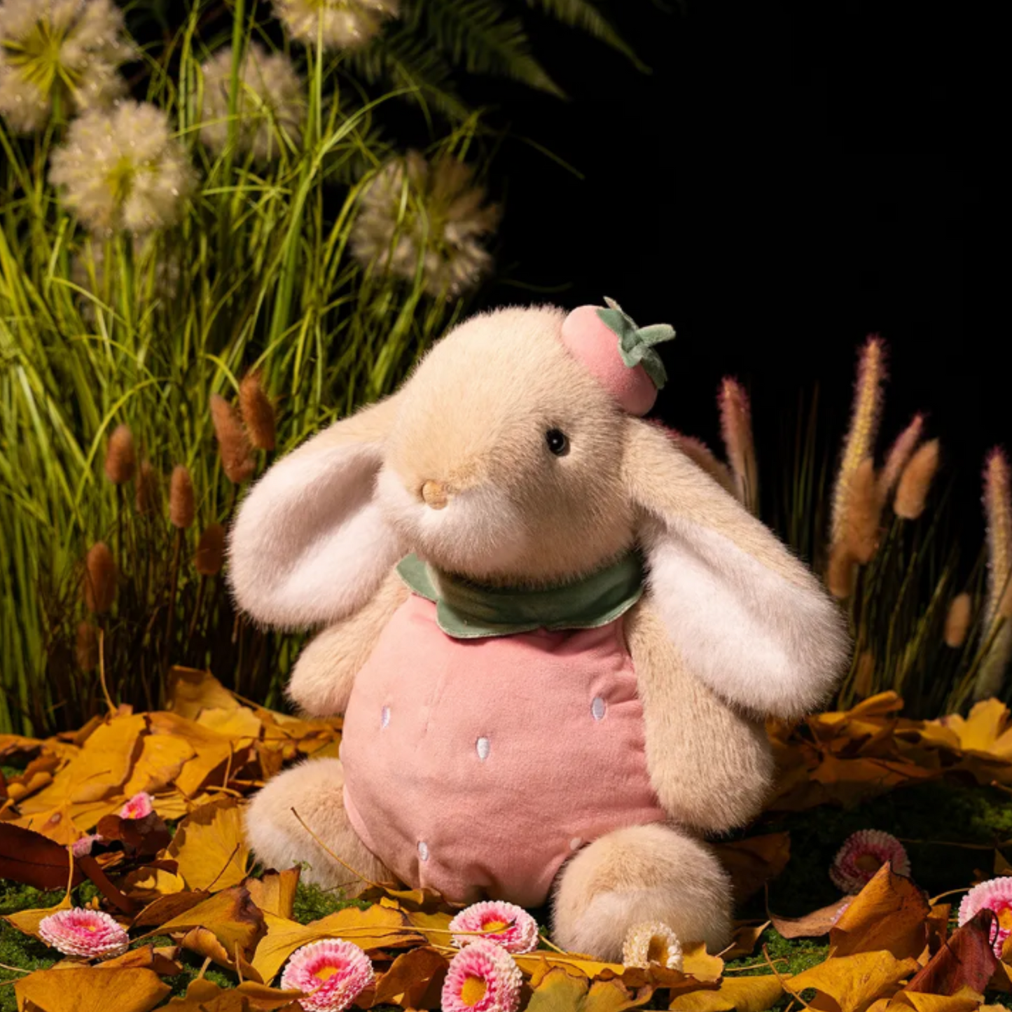 PlushyFriends Fruit Series Coconut Elephant Plush Toy – 30cm