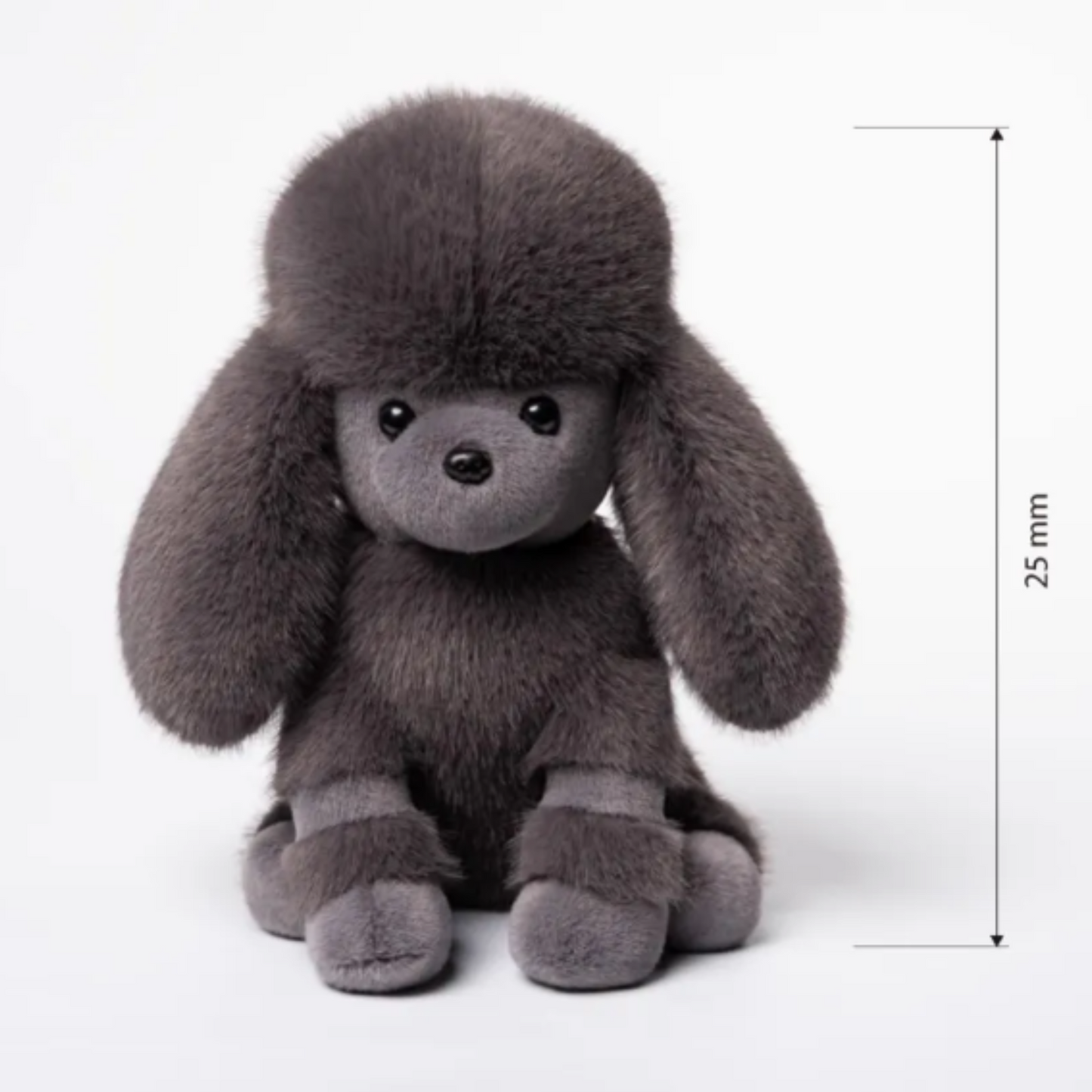 PlushyFriends Plush Poodle Stuffed Toy – 25cm