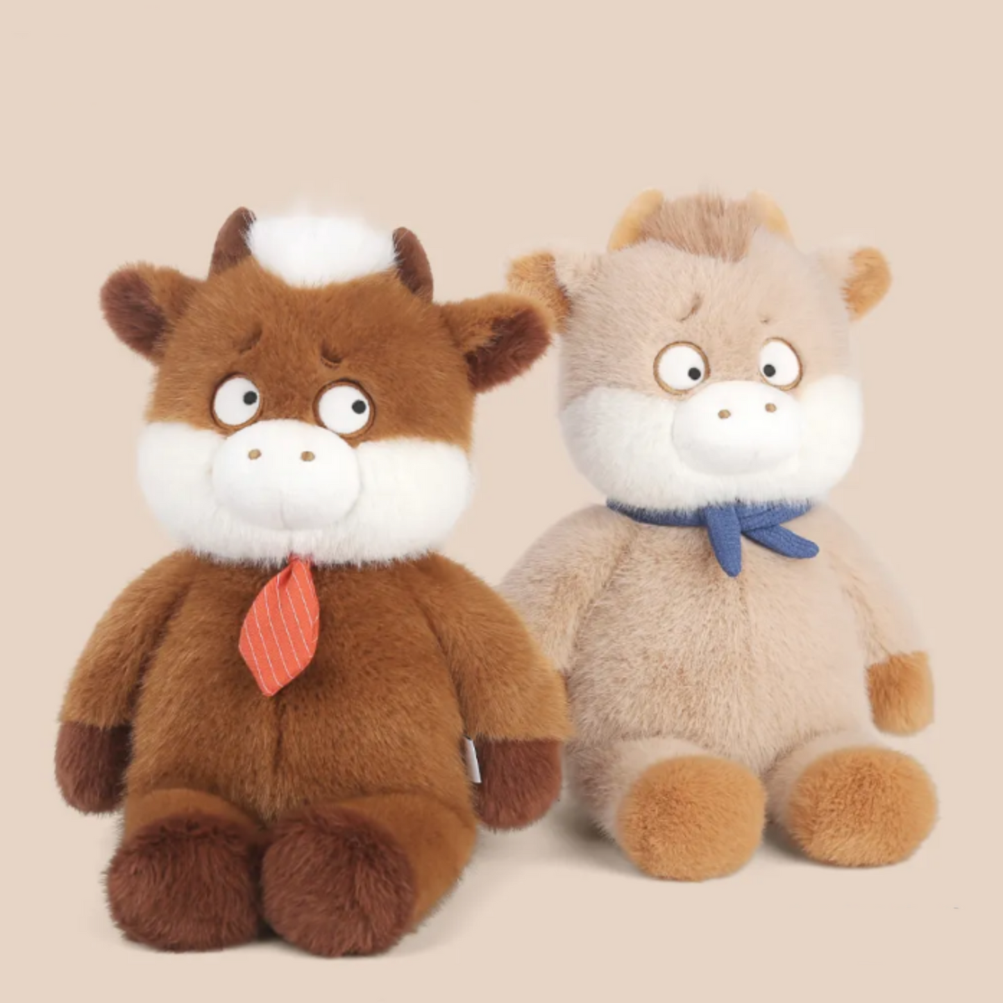 PlushyFriends Office Buddy Bull Plush Series – 38cm