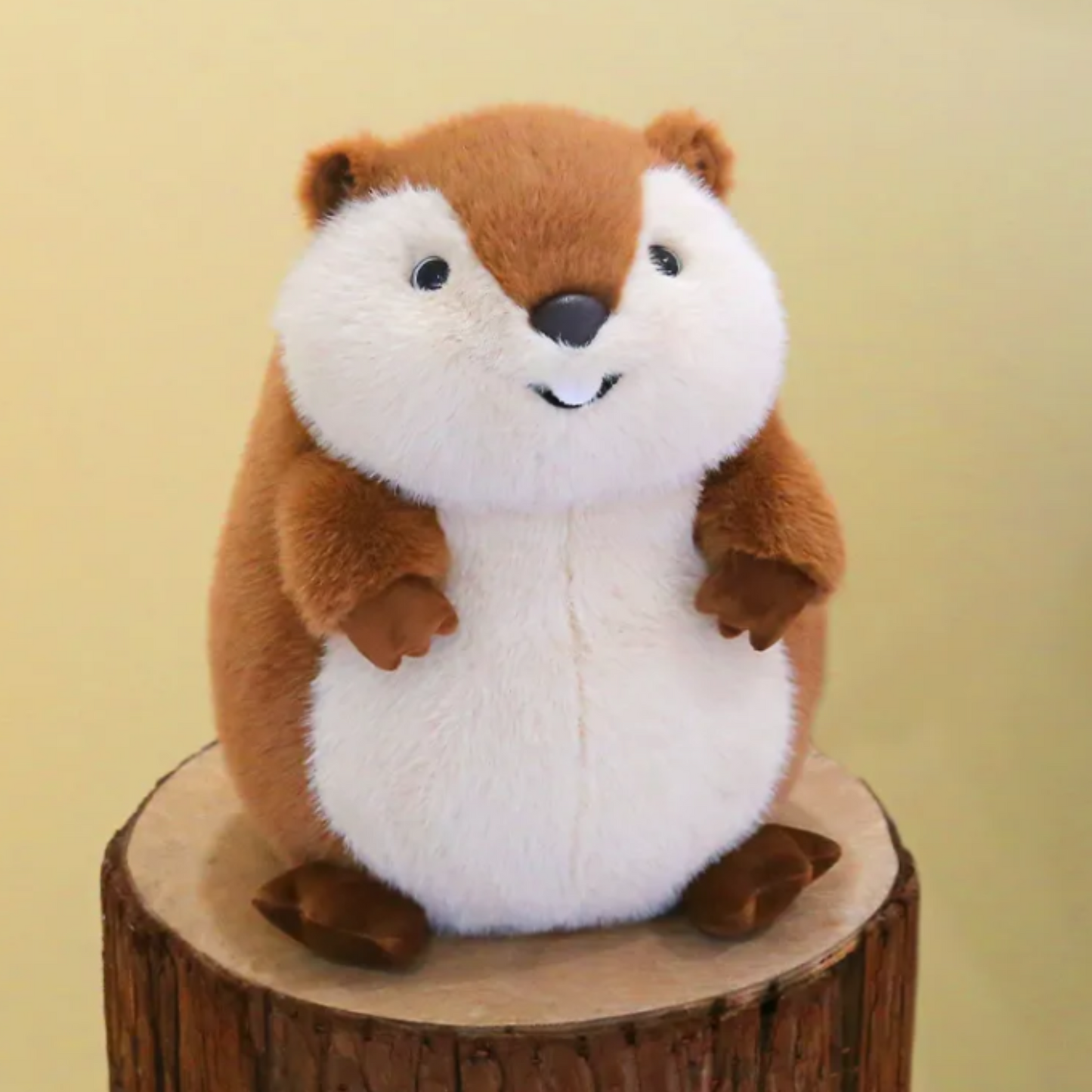 PlushyFriends Groundhog Plush Toy – 35cm